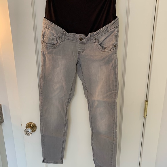Queen Mum Maternity Jeans - Picture 1 of 3